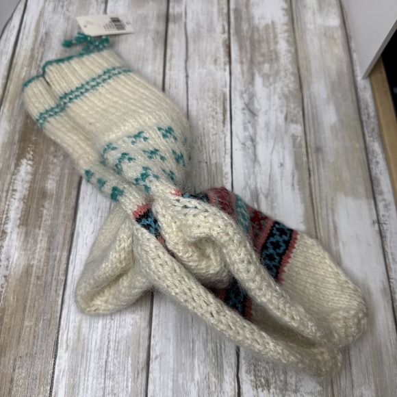 NWT Anthropologie Fazl Parivaar WARM KNIT Slipper Socks Christmas Gift Size S - Picture 4 of 10